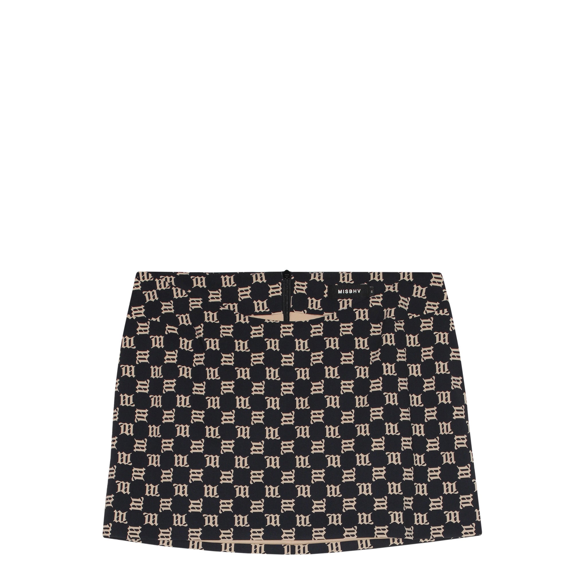 Monogram Mini Skirt