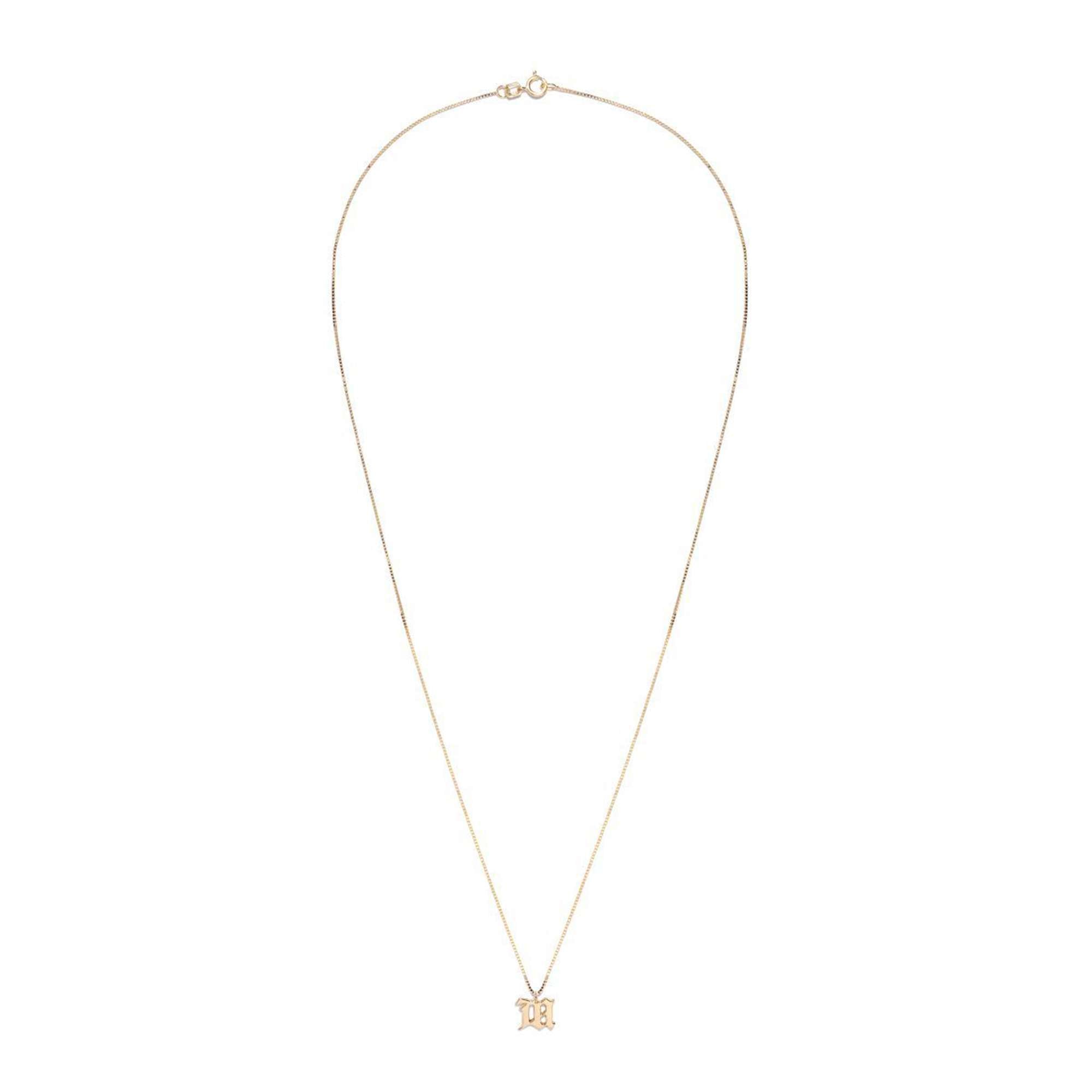 The M Necklace Gold