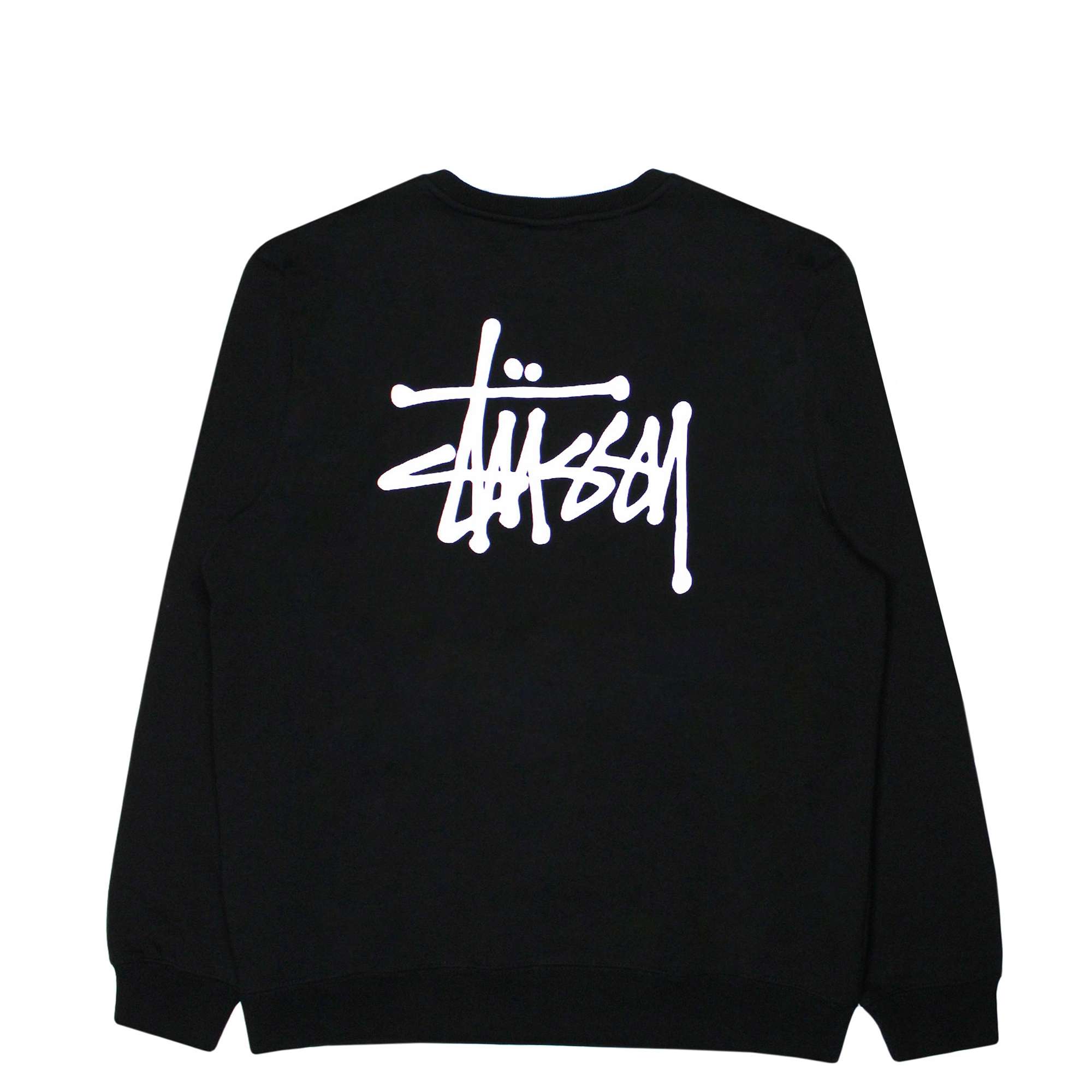 Basic Stussy Crew Black