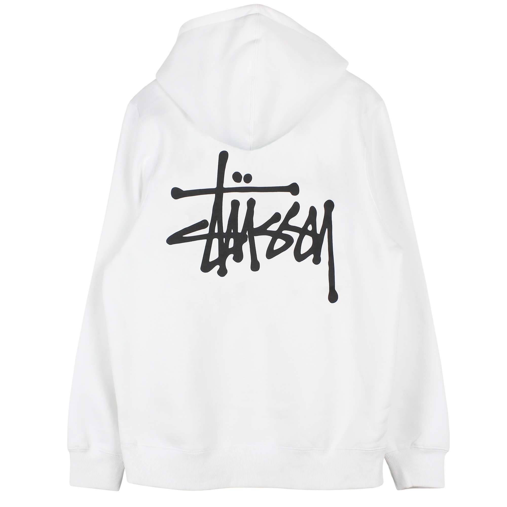 Basic Stussy Hood White