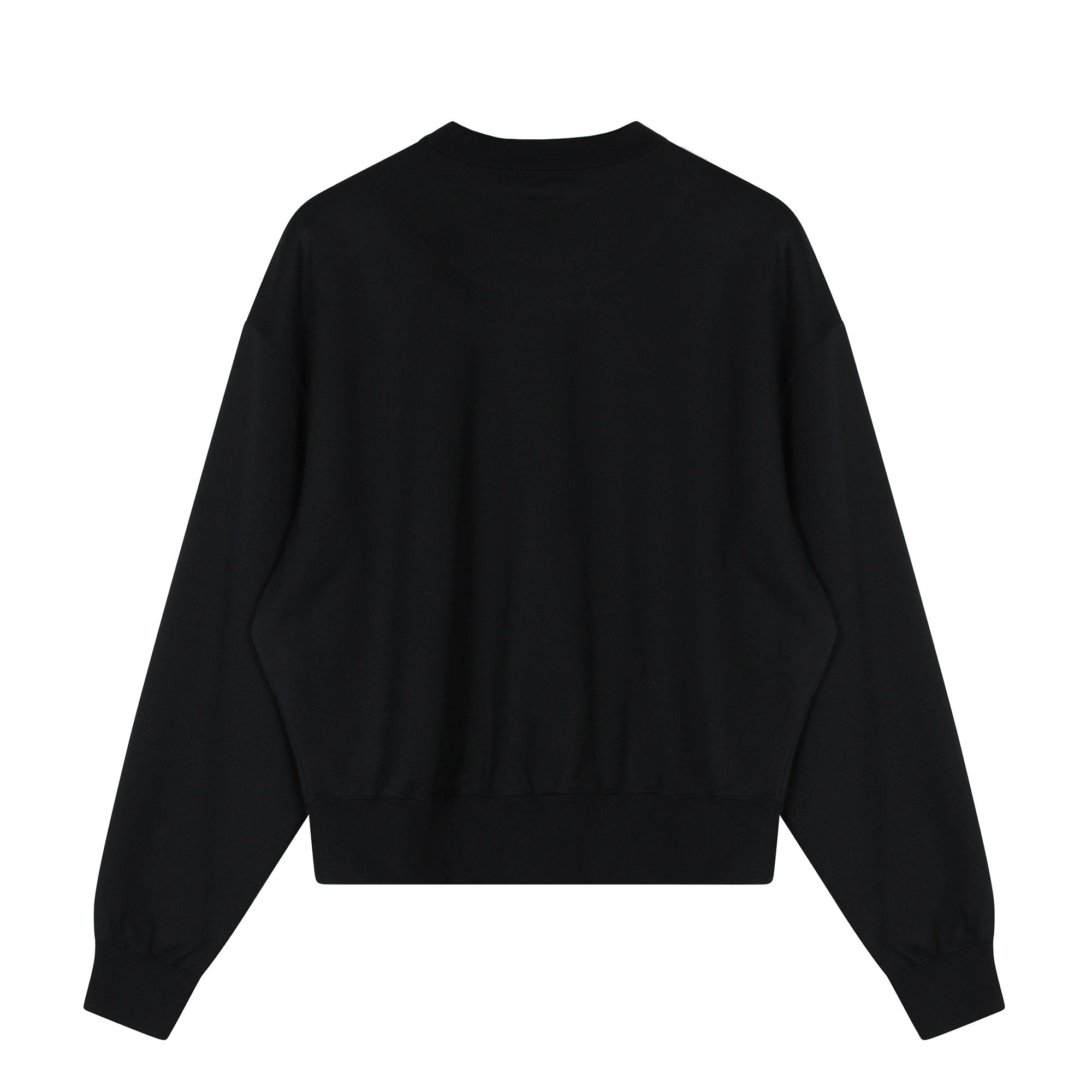 Brushed Terry Boxy Crew Sweatshirt