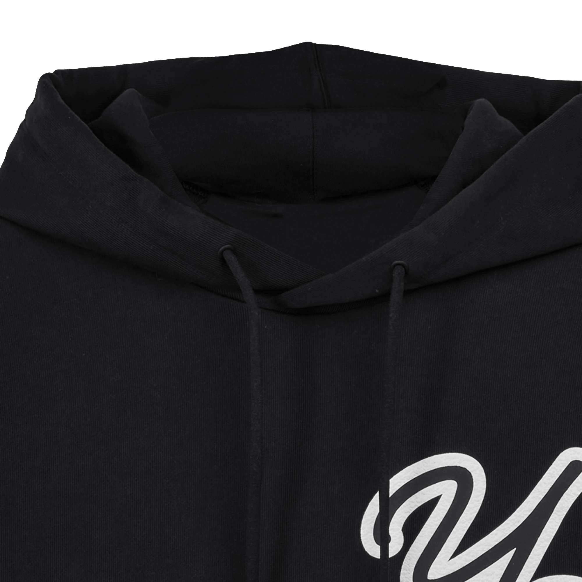 Graphic Logo Hoodie Black