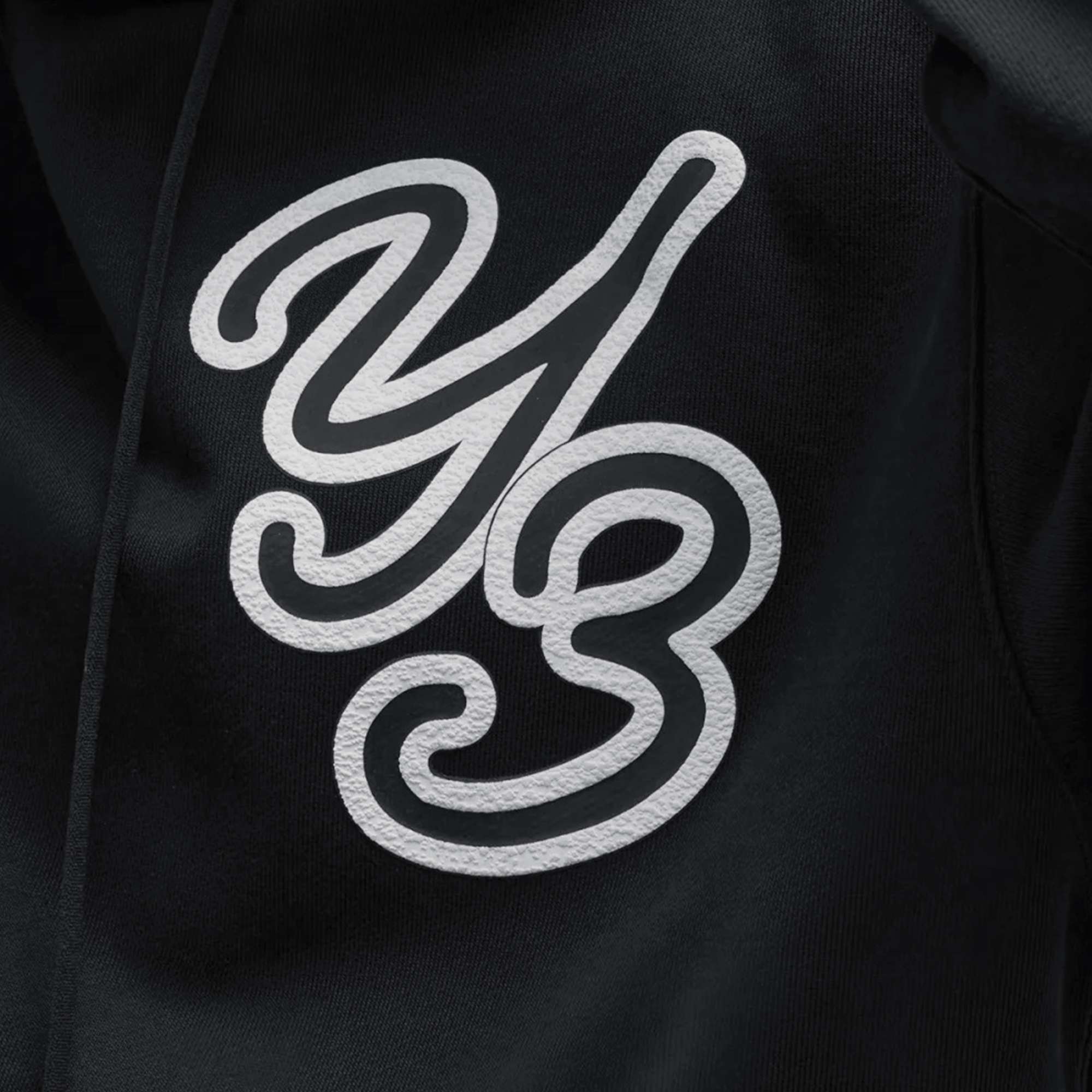 Graphic Logo Hoodie Black