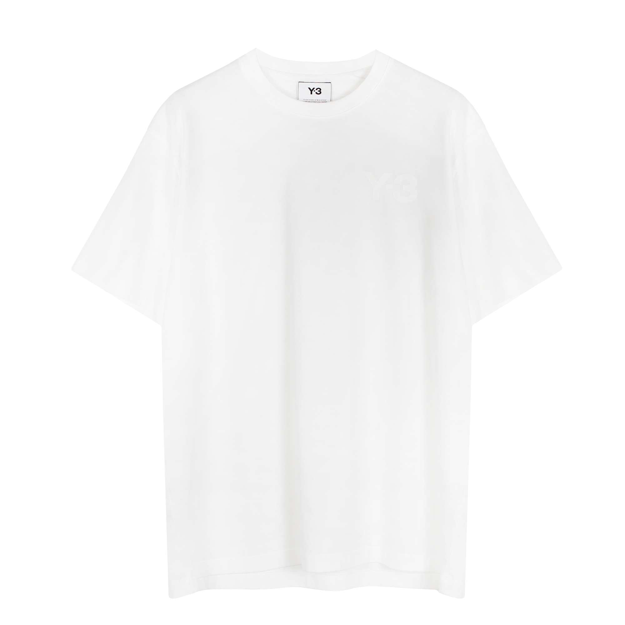 Logo Tee White