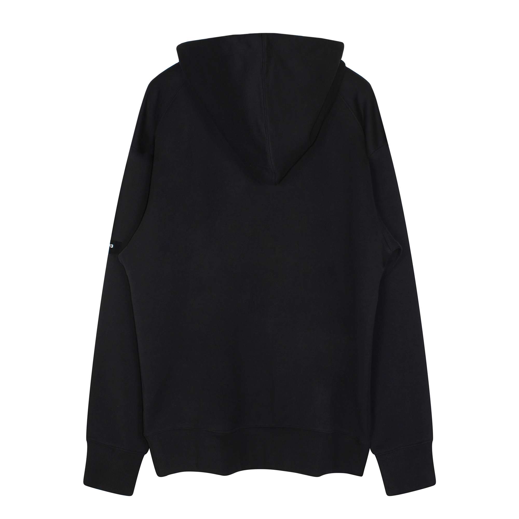 Organic Cotton Terry Hoodie Black