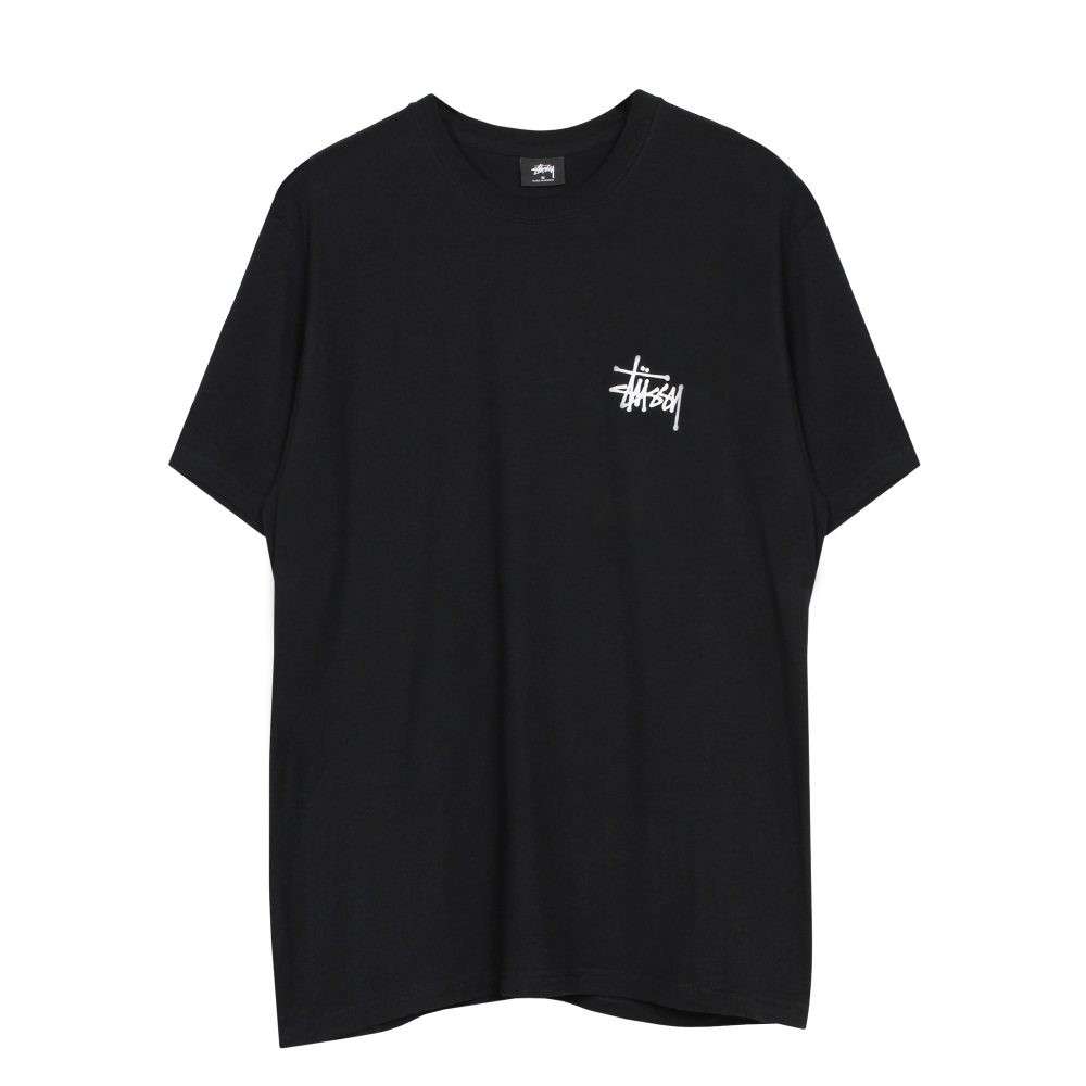 Basic Stussy Crew Black | Stussy | ACT STORE Online